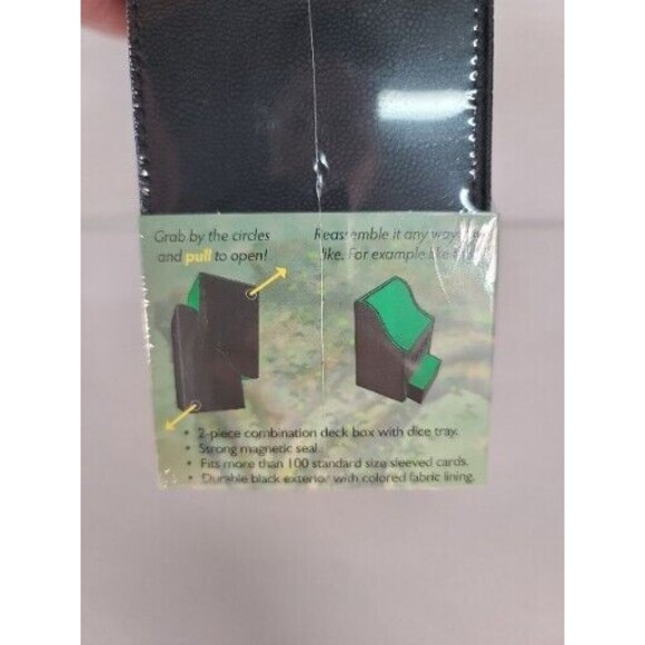 Factory Sealed  NEW NIB Dragon Shield ART40202 Nest 100+ -Black/Green Multicolor - Picture 6 of 7